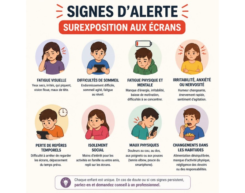 les signes d'alerte